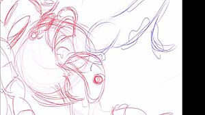 Hey, check out this freaky ebony bbw girl in wild anime art with her big ass and blowjob skills