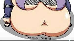 Exploring fat anime characters in various pictures