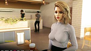 Intense Emotions Surge As Teen Handles Massive Cock In Hentai Game With Big Tits And Ass Action