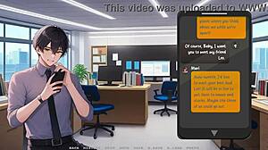 hey liam, your girlfriend just got to the city for her first time and we start with blowjob and fucking from friend in this hentai game with cum