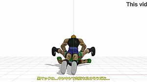 Малкият Мак получава гей анално чукане в яои игра