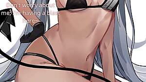Blue Archive unleashes fierce jerk off instructions during Ioris steamy bikini vacation in this anime hentai.