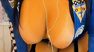 Emanuelly Raquel ASMR Goddess Riding with Wet Pussy Sounds and Cum Challenge in Anime Hentai.