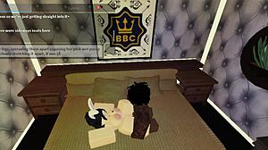 Bunny girl takes massive black cock pounding until creampie impregnation in interracial scene