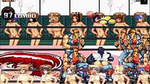 Iroha maid gets gangbanged doggystyle with creampie in hentai!