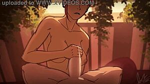 Big Tits Anime Babe Sucks Huge Monster Cock in Ice Cream Forzart