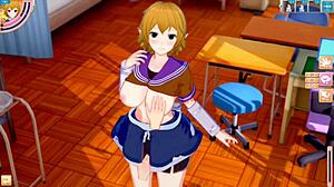 Parsee's Tit Rubbing Passion in Touhou