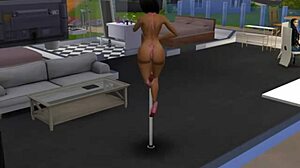 hey, you think it gets freaky in simvillage with daddy outdoors on the ranch?