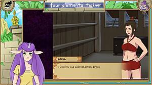 مدرب أفاتار آخر هواء يصل لنشوة شرجية مع ممارسة الجنس الشرجي المثلي في الجزء 44!