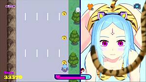 riding wild to bounce city in chapter 1 with dildo fun