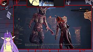 Let's Play Succubus Part 5 with Rough Redhead Action