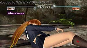 Kasumi Shows Off Panties in Dead or Alive