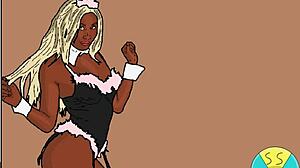 Compilation Cartoon Ebony features black hentai anime scenes