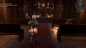 A Girl with Juicy Ass Seeks Answers in Mysterious Labyrinth Game