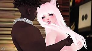I watch cosplay teen get railed doggystyle