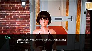 Milf brunette dengan pantat besar dan tetek kecil 18+ teroka keluarga baru dalam bahagian 38