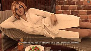 Hey, check out my virgin step sister flashing massive boobs at the spa in Step Sisterly Lust 28!