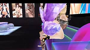 Ahri KDA Rides Like a Wild Slut in IMVU Reality. League of Legends Hentai Sparks Raw Desire!
