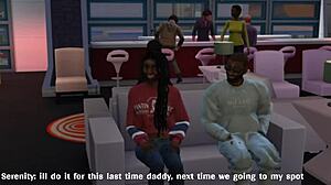 hey, you think it gets freaky in simvillage with daddy outdoors on the ranch?