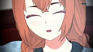 riding wild to bounce city in chapter 1 with dildo fun