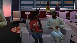 嘿，你觉得在Simvillage和爸爸在牧场户外会变得疯狂吗？