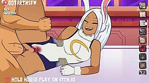 Mirko My Hero Academia Creampie Compilation in Hole House Game. Full Rule 34 Hentai Scenes!