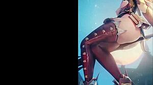 İlk Vahşi Animasyonum İçin Hazır Mısın, Derin Kremsi Döl Eylemiyle 3D Çizgi Tarzında?