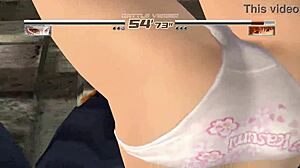 Kasumi Shows Off Panties in Dead or Alive