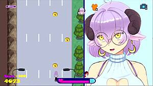 riding wild to bounce city in chapter 1 with dildo fun