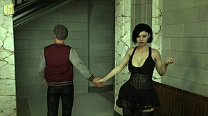 Leap of faith 122 features anime game scenes with 3d elements.