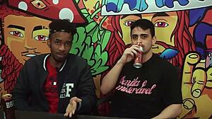 Oh man, tasting all these flavored condoms in a gay hentai massage session sounds wild, right