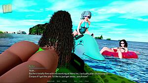 INTENSE FUCKING in HOTEL ROOMS of HAREM HOTEL 218 anime game