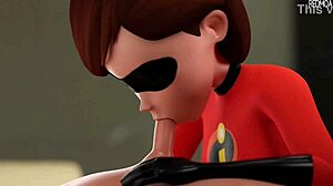 سيدة رائعة تُمارس الجنس مع صدر صغير في مشهد أفعال فموية هينتاي