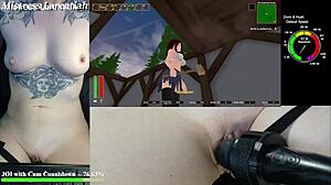 hey, i'm playing this hentai survival game naked, checking out tropical monster girls demo by sweetcakesnsfw