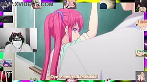 このアニメハentaiのハジで激しいマンガシーンを見る