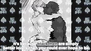 Romantique reveals a surprising side with intense BBC in hentai compilation