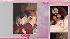 Drzno klikaj skozi intenzivne hentai anime-igra jogurtove avanture