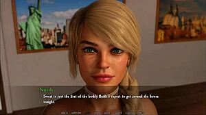 This Blonde Nymphomaniac Craves Endless 3D Sex in Bare Witness 17