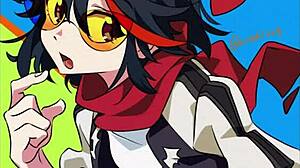 Ryuko Matoi hvězda v nejžhavějších anime dívkách Sezóna 2 Epizoda 2