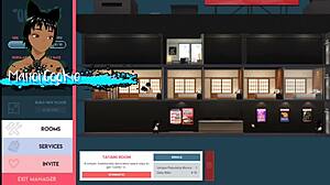 love hotel - going on dates with a librarian fucking her tits and pussy and running a business