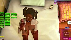 Chatting about my hentai collection with big tits and monster cocks