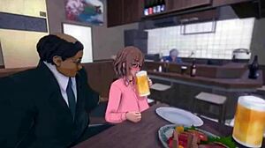 hentai scene with big penis in missionary position pounding monster cock into ass