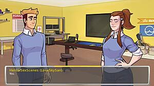 Hey, wanna see Academy 34 Overwatch young babe in bondage getting a wild handjob in part 35 by HentaiSexScenes?