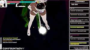 Athena Airis Onanerer med Store Titter i 3D Tegneserie Hentai Brystscene