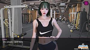 巨大モンスターの中出し 噴射 かわいい衣装のマンガゲームから