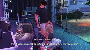 Offstage Baby preview drops wild 3d hentai action with naughty Sims vibes. Check the celebrity twist in this cartoon clip.