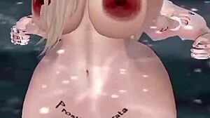 이웃이 나를 새 풀장으로 유혹했지만 결국 내 엉덩이가 그의 거대한 블랙 콕에 찔려