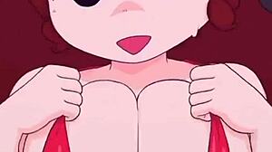 Girlfriend and boyfriend explore wild anal in anime fun