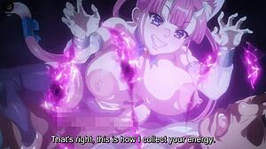 Dialogic-Provocative ikuiku succubus, why so horny with huge tits getting educated now?