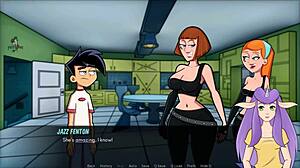 Vaalea MILF Sairaanhoitaja Sairaalassa Saa Hirviö Potilaan Koiratyylinen Orgasmi Danny Phantom Amity Park Redux Osa 26